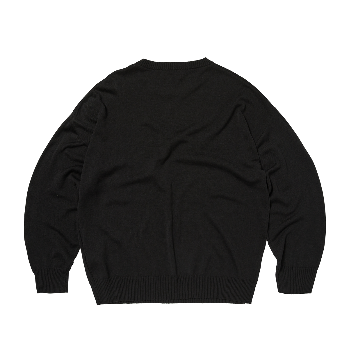 TC RIDING SKULL KNIT SWEATER - BLACK