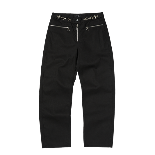 TC 3-ZIP EMBROIDERED PANTS