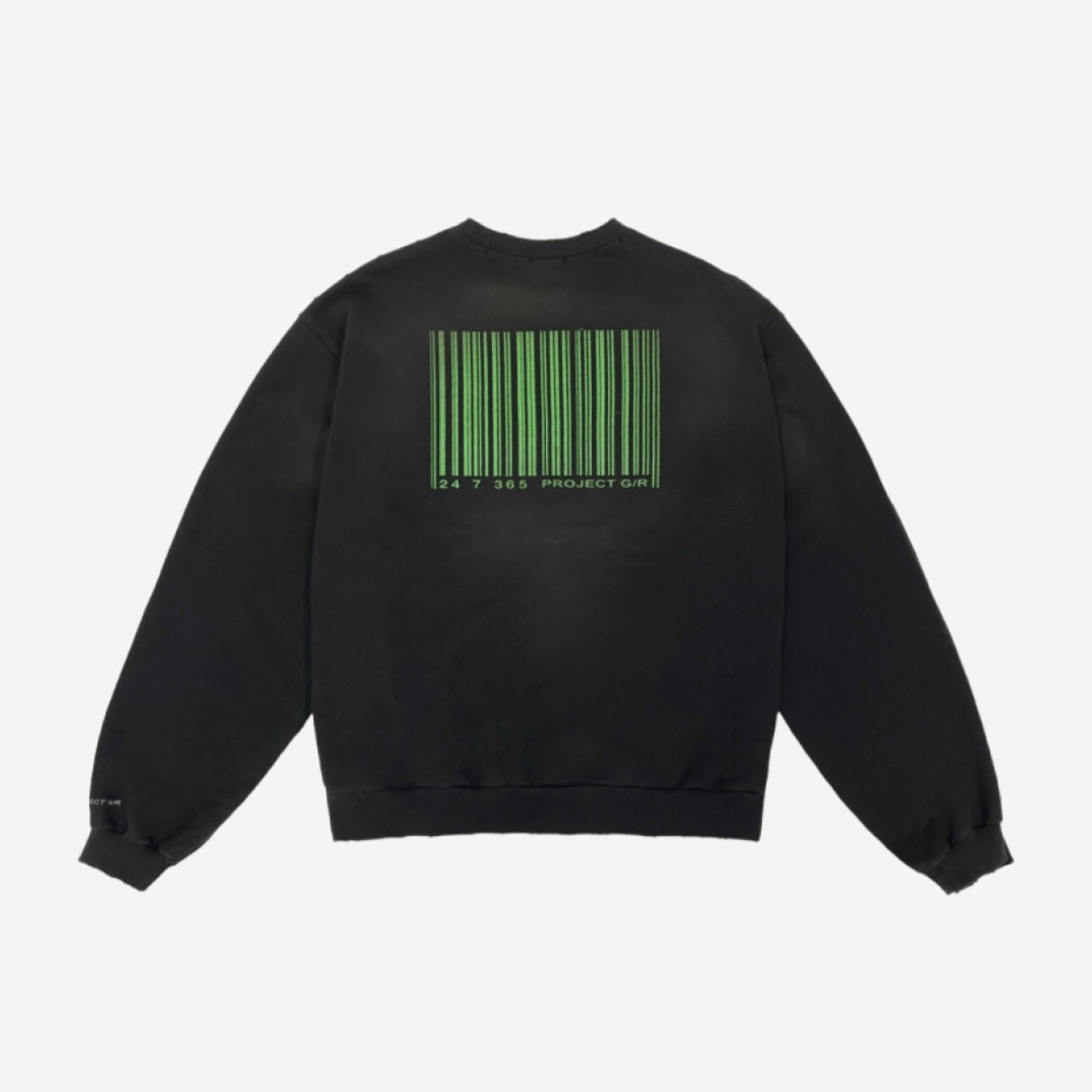 X-Generation Washed Sweatshirt Black