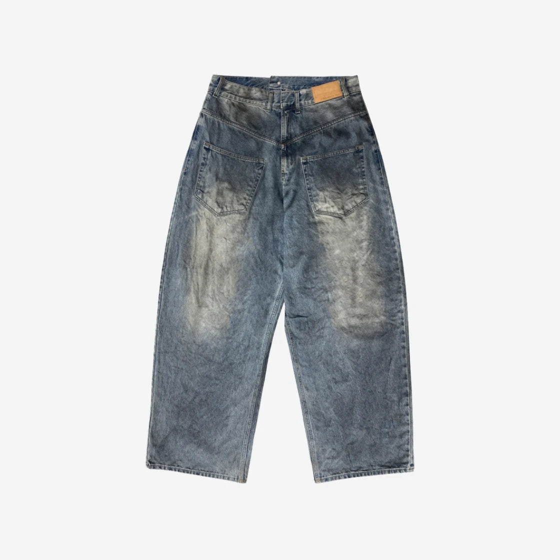 Backward Denim Pants Blue